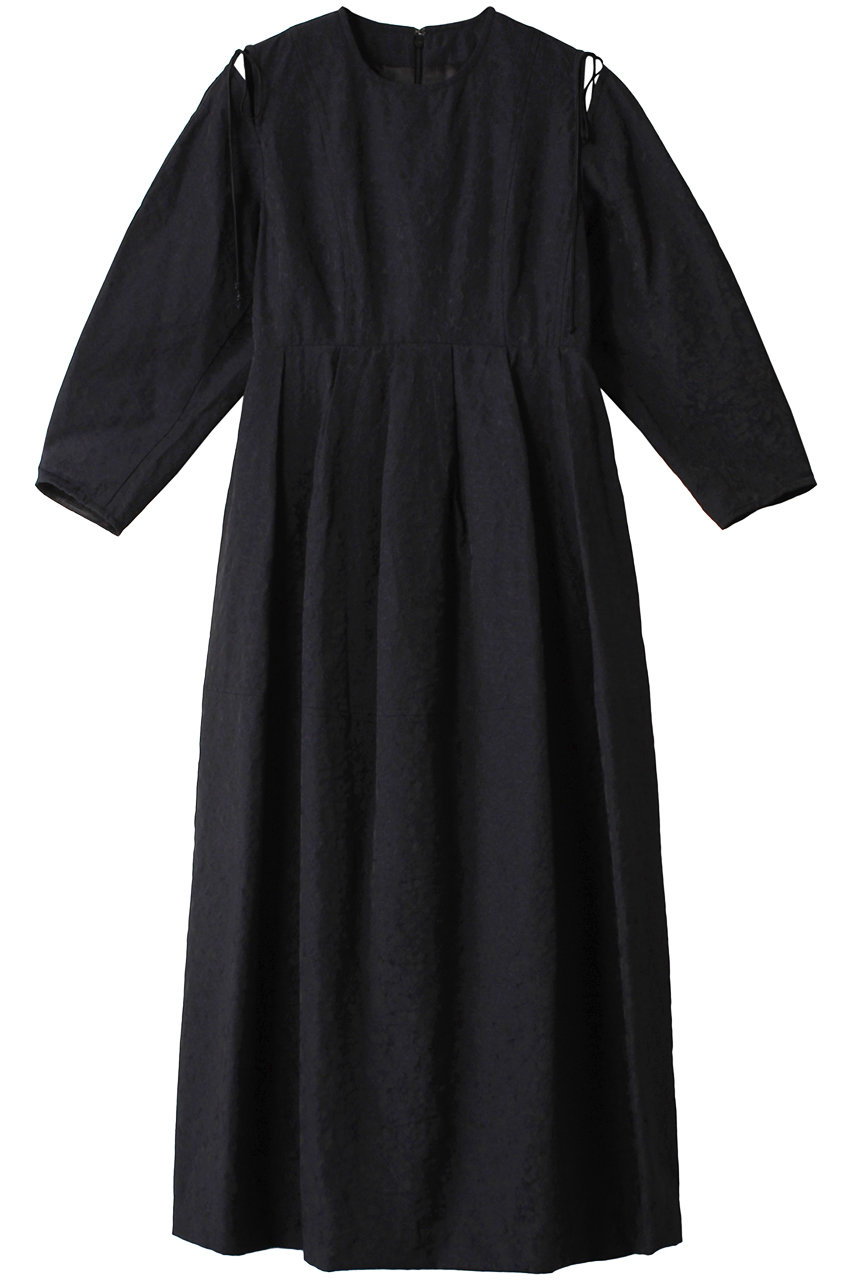 ルシェルブルー/LE CIEL BLEUのシャドウジャカードドレス(ブラック/24A65627)