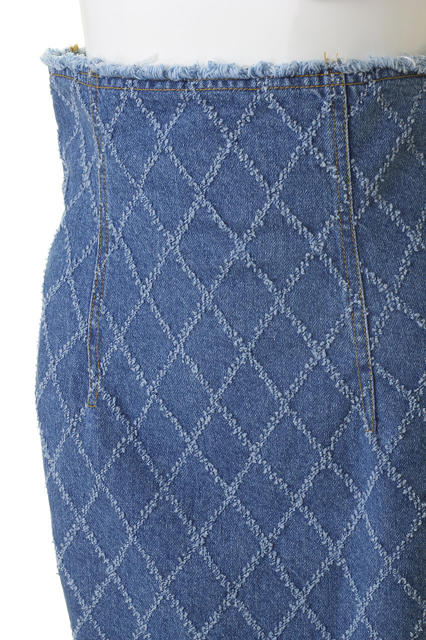 Perforated Denim Skirt / パーフォレイテッドデニムスカート