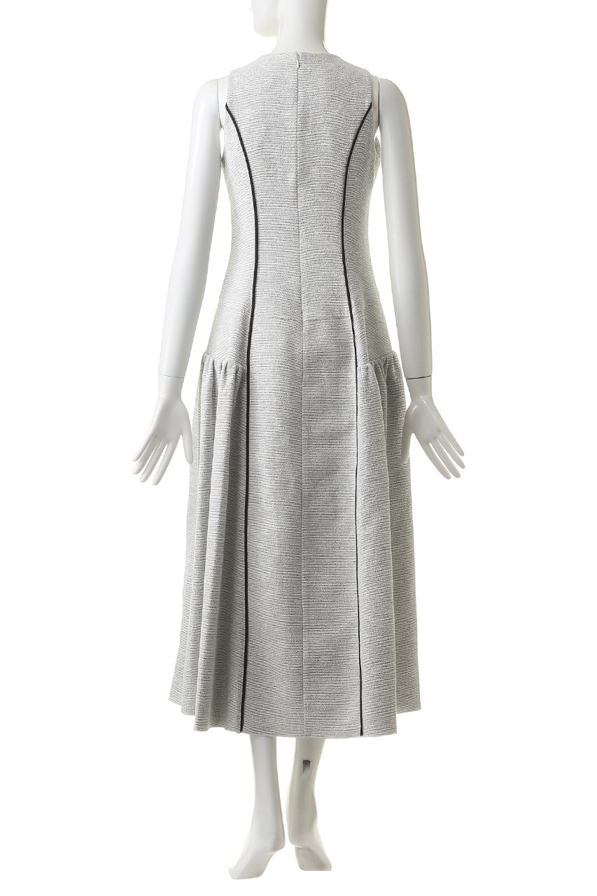 LE CIEL BLEU  Bouclé Paneled Dress