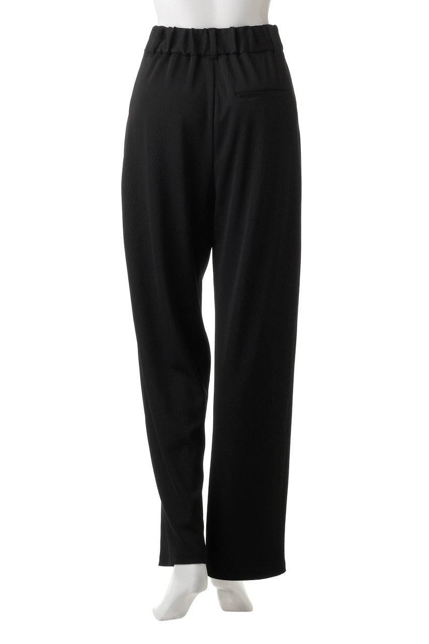 Rib Jersey Zip Front Pants