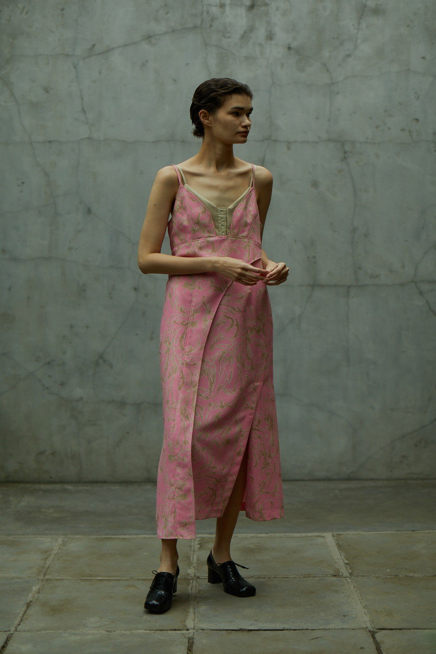 LE CIEL BLEU(ルシェルブルー)｜【IRENE】Garden Print Dress/ピンク