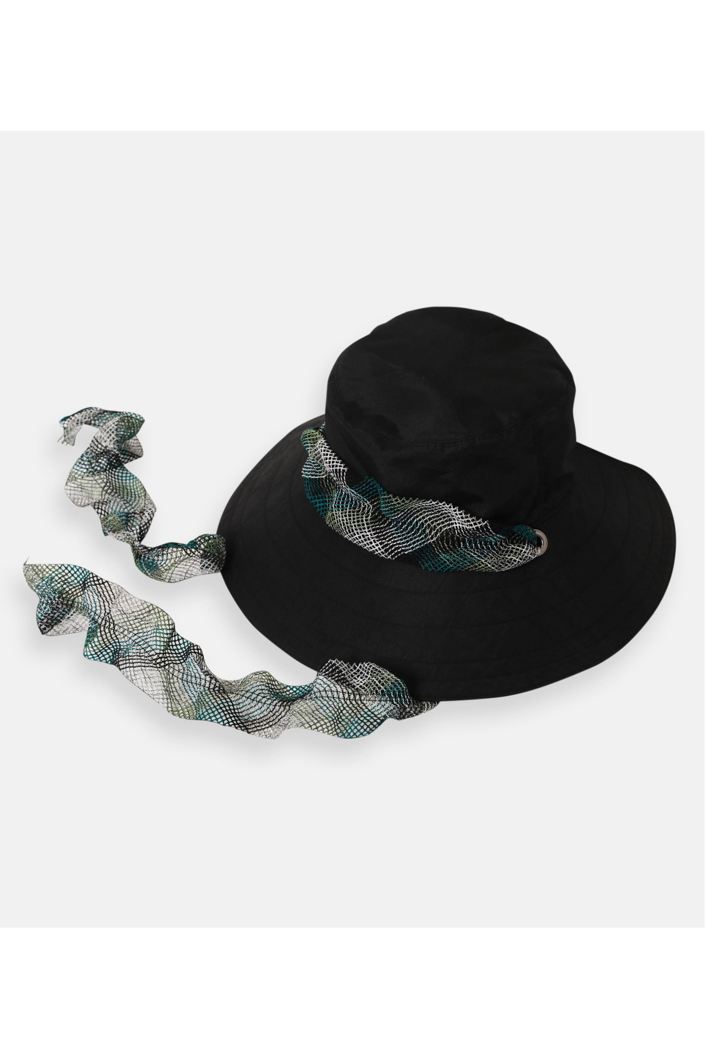 LE CIEL BLEU 【IRENE】Bucket Hat (ブラック, F) ルシェルブルー ELLE SHOP