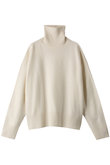 ウールカシミヤタートルネックニット