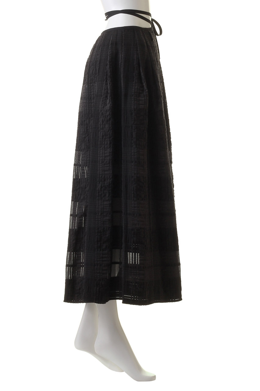 【即納通販】ルシェルブルーの2019SS チェック ラインスカート スカート