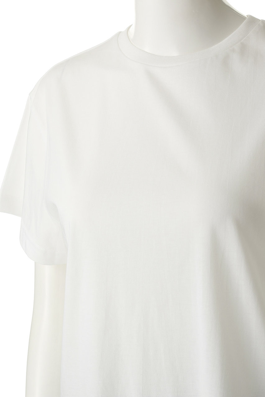LE CIEL BLEU(ルシェルブルー)｜ボックスフィットTシャツ/ホワイト の