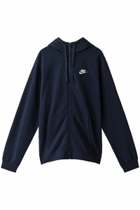 <ELLE SHOP> NIKE ナイキ メンズ(MENS)クラブ フレンチテリー フルジップフーディパーカ ネイビー