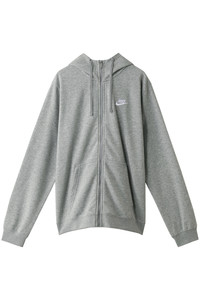 <ELLE SHOP> NIKE ナイキ メンズ(MENS)クラブ フレンチテリー フルジップフーディパーカ グレー