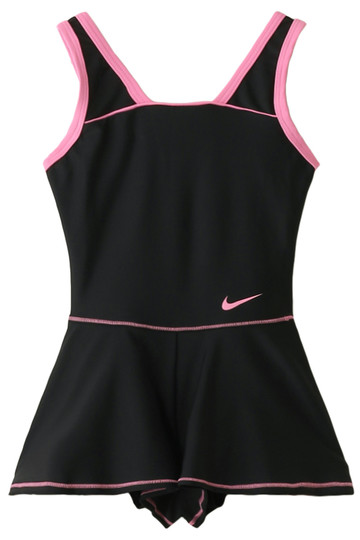 SALE 【50%OFF】 NIKE ナイキ 【Kids】GIRLSキュロットワンピース(スイムウエア/水着) ブラック
