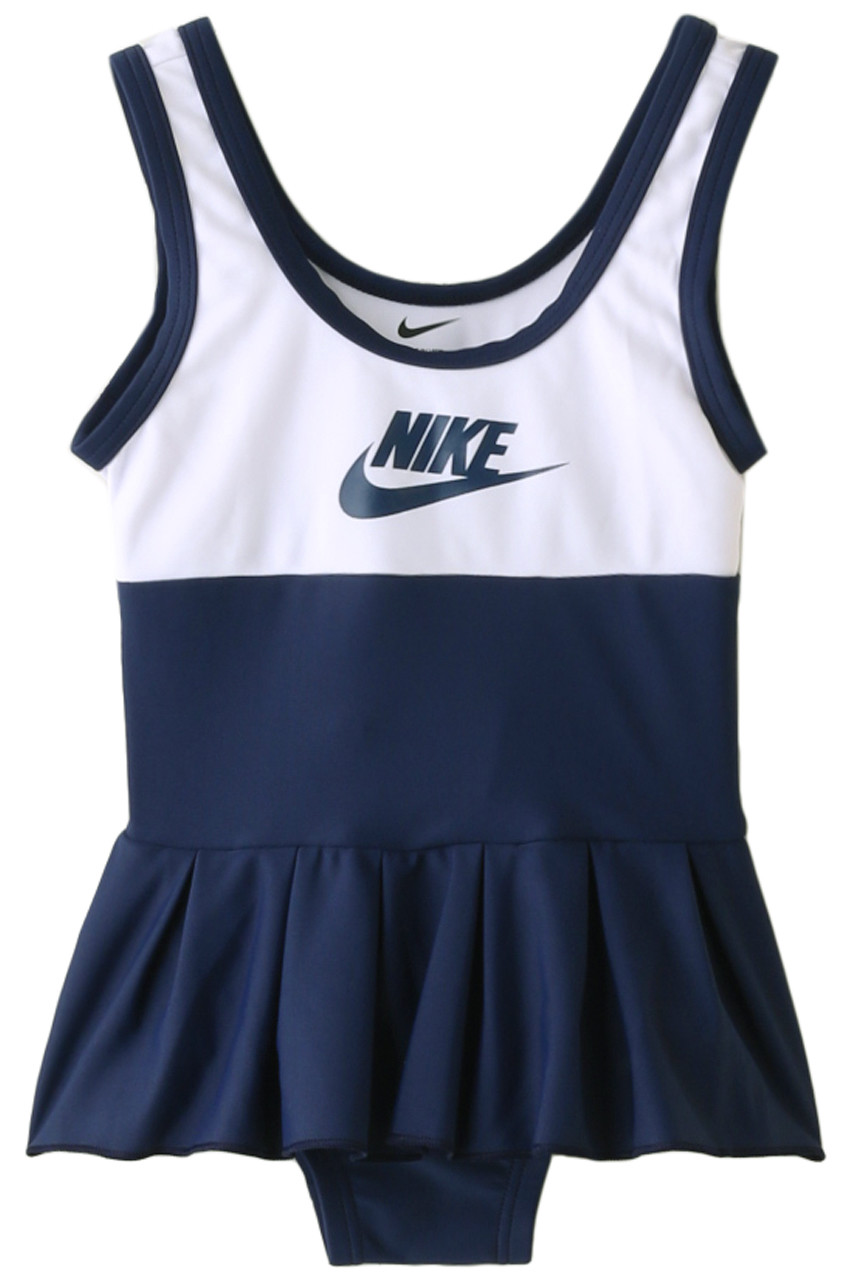 SALE 【50%OFF】 NIKE ナイキ 【kids】TODDLER ワンピース(スイムウェア/水着) ネイビー