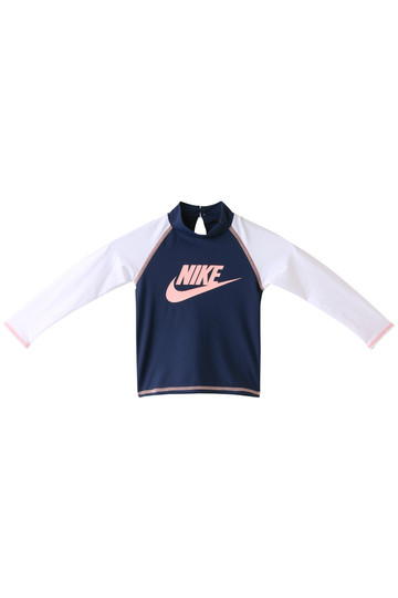 SALE 【50%OFF】 NIKE ナイキ 【kids】TODDLER ロングスリーブ UV ラッシュガード(スイムウェア/水着) ネイビー