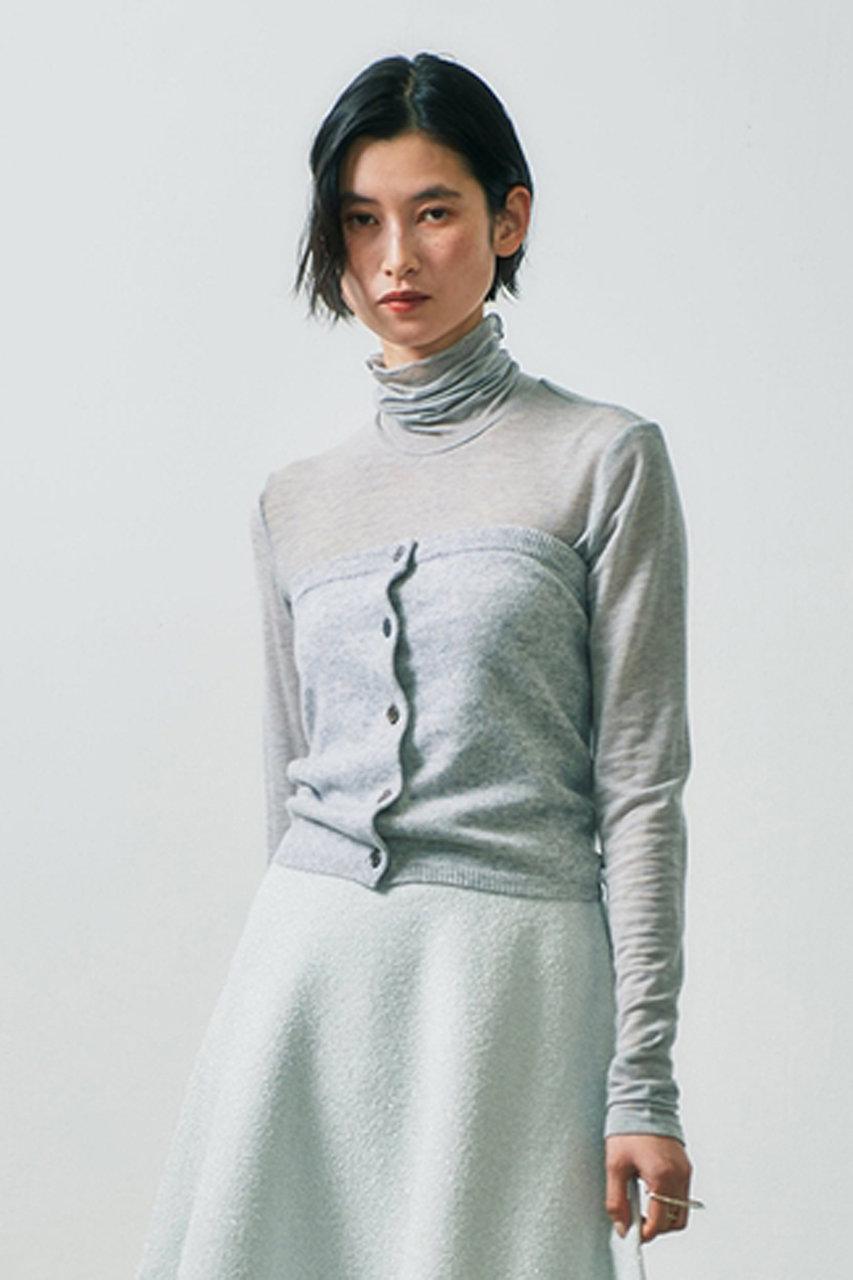 美品　ADAWAS アダワス　SHIPS ニット ウール　タートル　人気　完売
