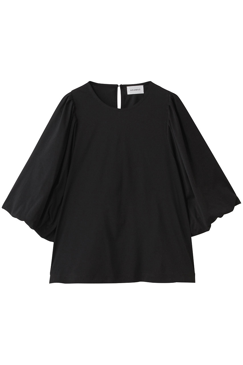 ADAWAS PLATING ジャージー バルーン-スリーブ Tシャツ (ブラック, ONE SIZE) アダワス ELLE SHOP ADAWAS PLATING ジャージー バルーン-スリーブ Tシャツ (ブラック, ONE SIZE) アダワス ELLE SHOP