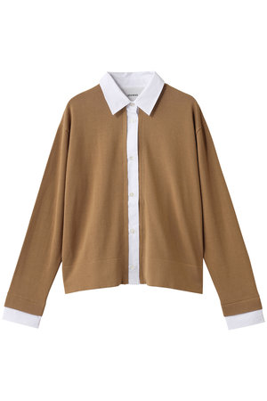 アダワス/ADAWASのLAYERED-DETAIL シャツ(110400/110403)