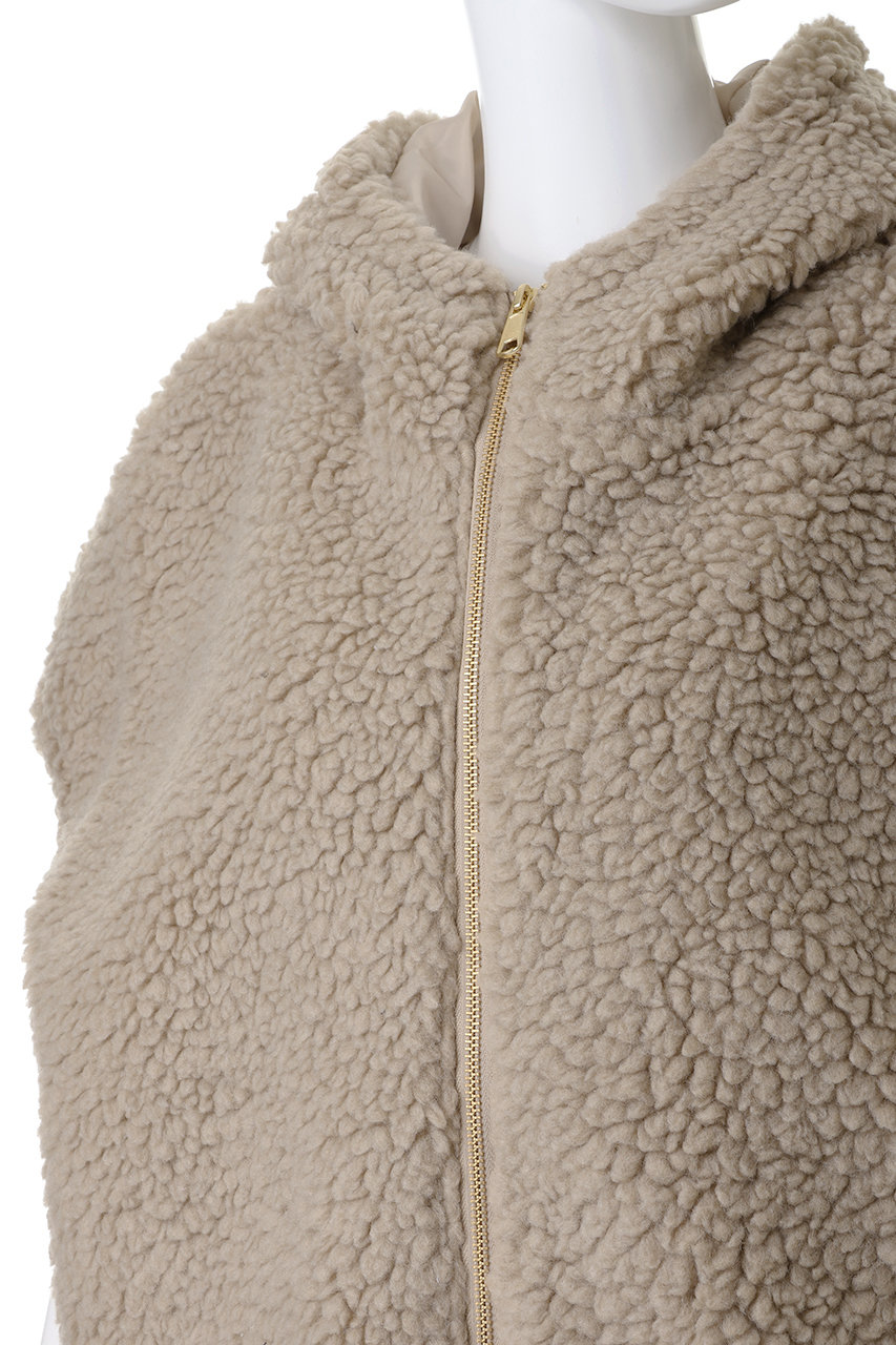 ADAWAS(アダワス)｜BOA フーディー ベスト/ベージュ の通販