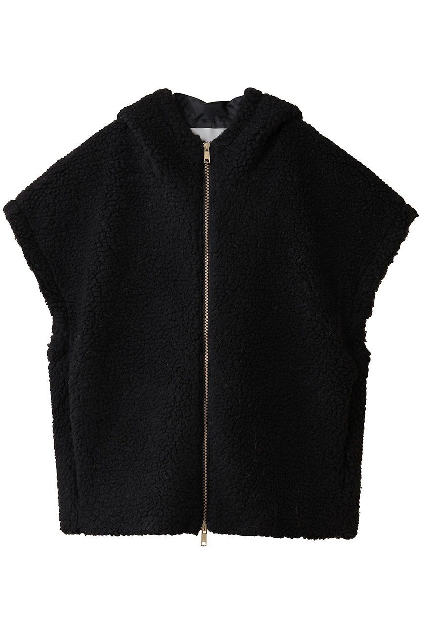 アダワス/ADAWASのBOA フーディー ベスト(ブラック/ADWS-501-35)