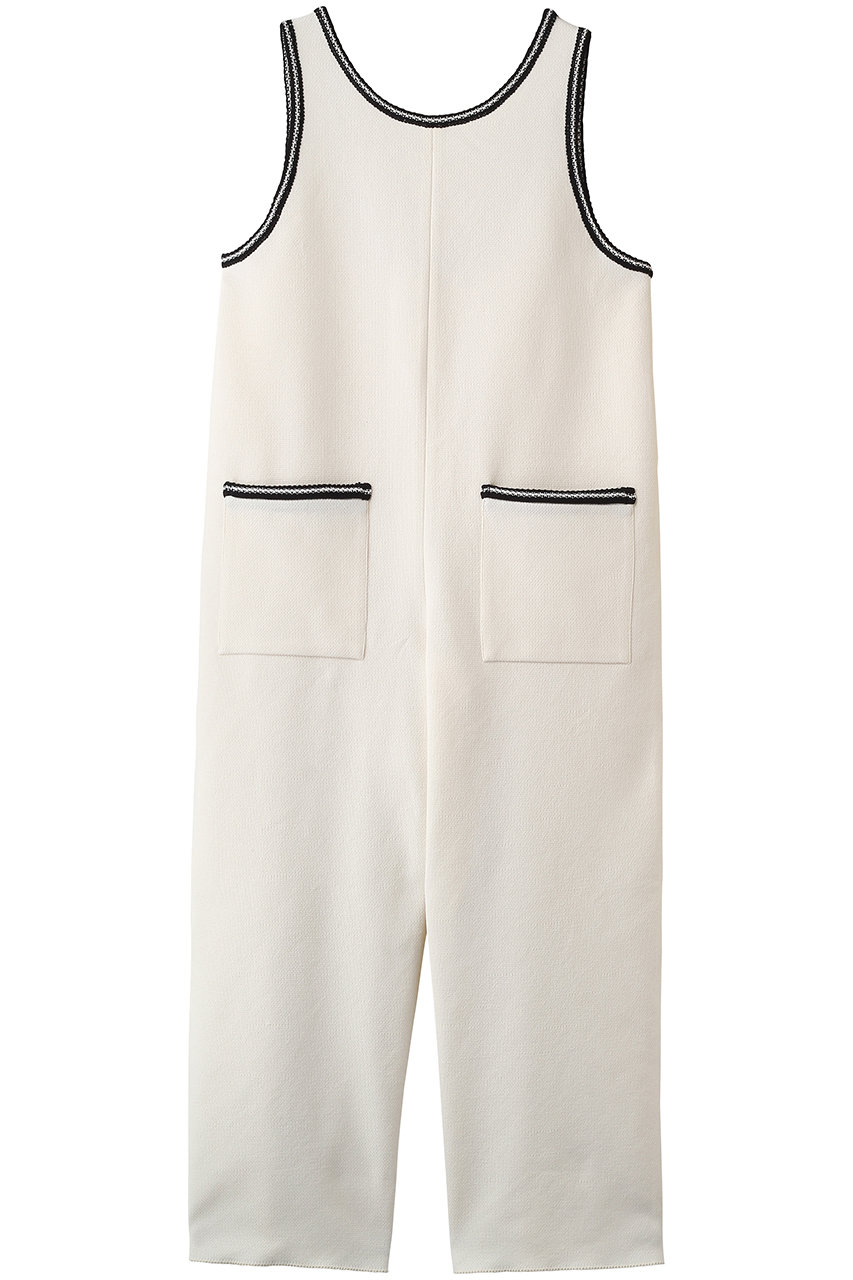 アダワス/ADAWASのライト インレイ ニットコンバーティブル ロンパース(ミルク/ADWS-507-02)