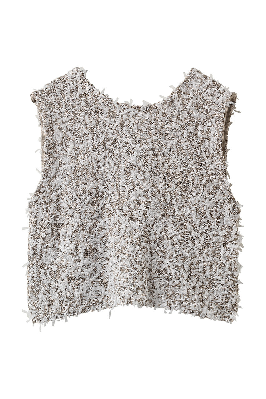 アダワス/ADAWASのチュール ヤーンベスト(トープ/ADWS-507-16)