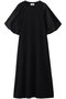 コットン ジャージー ドレス アダワス/ADAWAS ブラック