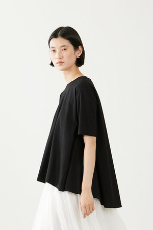 アダワス/ADAWASのドライ コットン ジャージー フレアTシャツ(110100/110102)