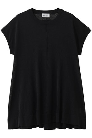 アダワス/ADAWASのセミシアー リネンブレンド フレアトップス(110400/110402)