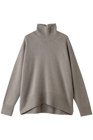 アダワス/ADAWASのカシミアブレンド モックネックトップス