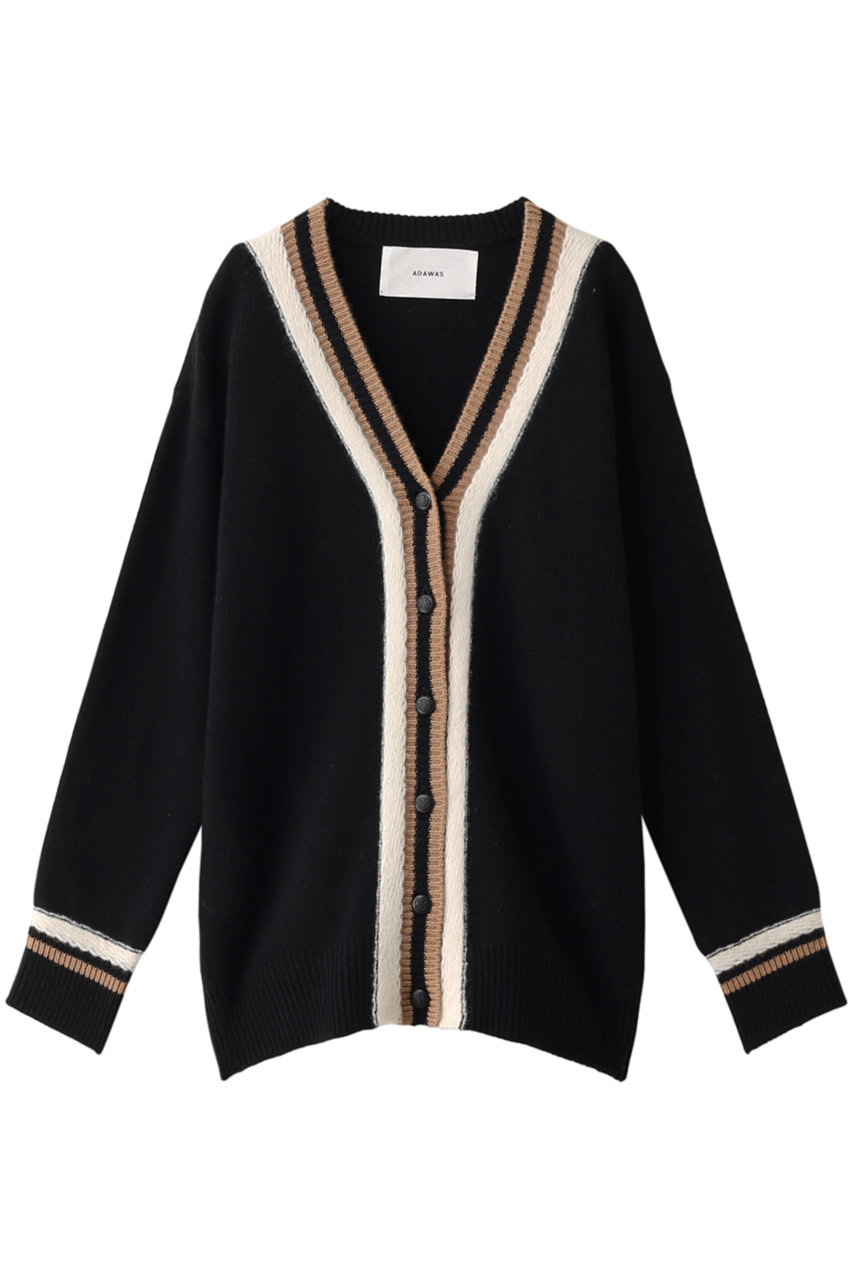 SALE 【40%OFF】 ADAWAS アダワス チルデンカーディガン ブラック