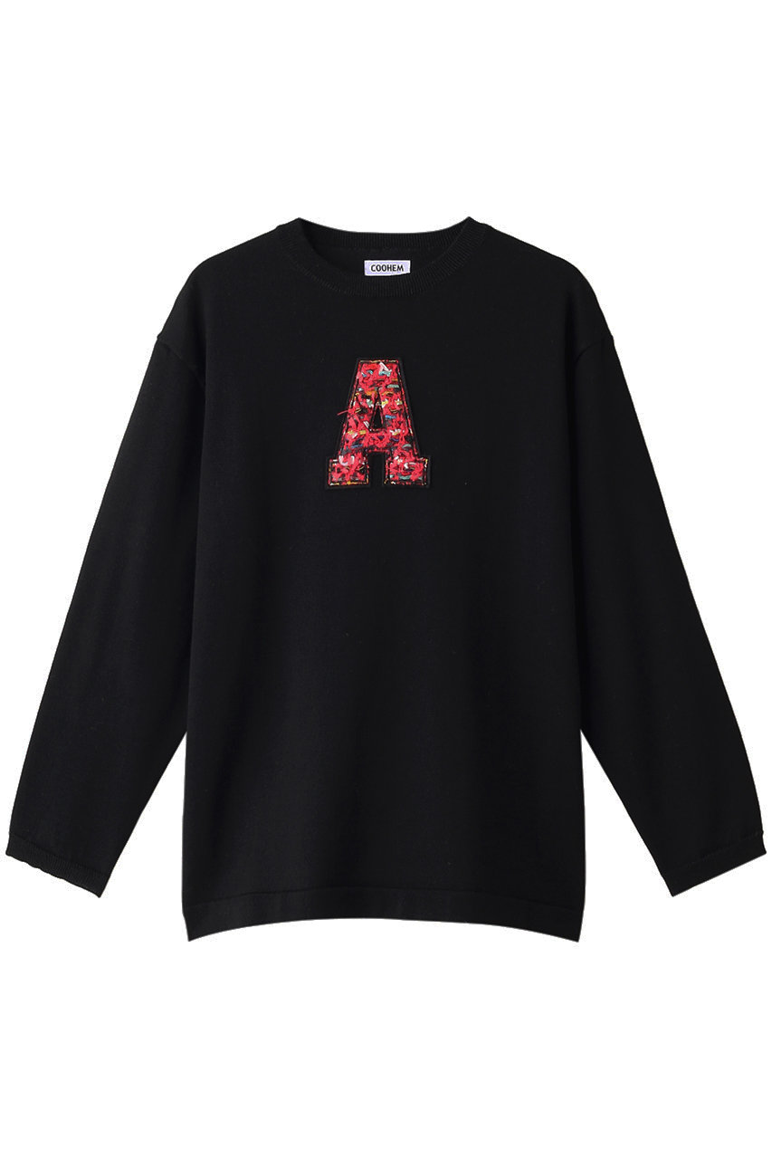 SALE 【40%OFF】 COOHEM コーヘン CUSTOM-MADE KNIT プルオーバー ブラック(A)