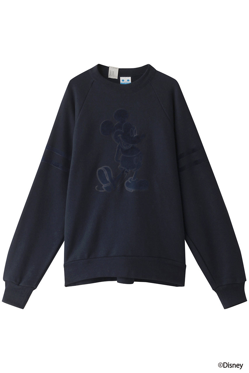 N.ハリウッド/N.HOOLYWOODの【MEN】Mickey Mouse/スウェットシャツ(ネイビー/1242-CS01-027)