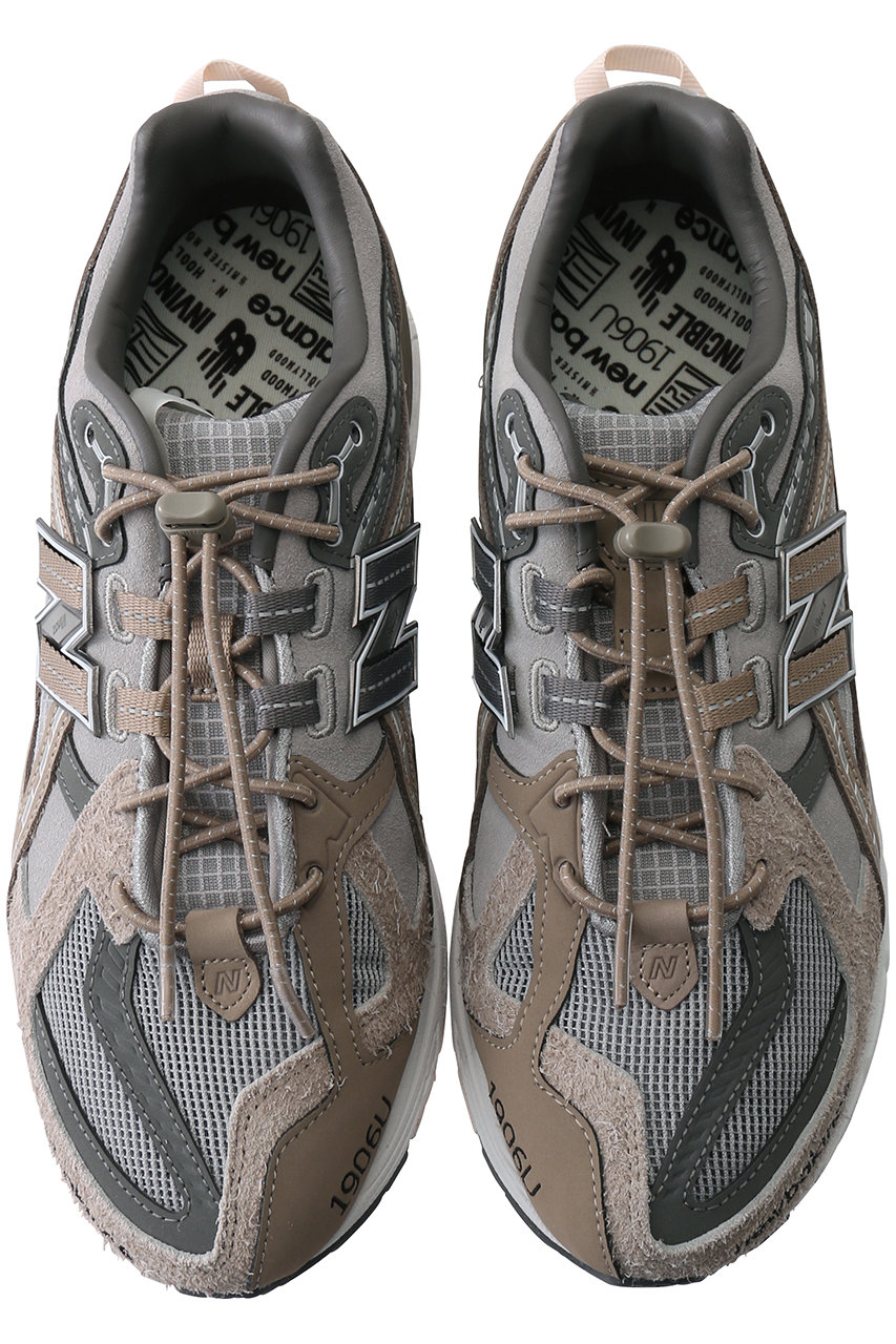 N.HOOLYWOOD(N.ハリウッド)｜【MEN】【EXCHANGE SERVICE×INVINCIBLE×New Balance】M1906NIH  スニーカー/グレー の通販｜ELLESHOP・(エル・ショップ)