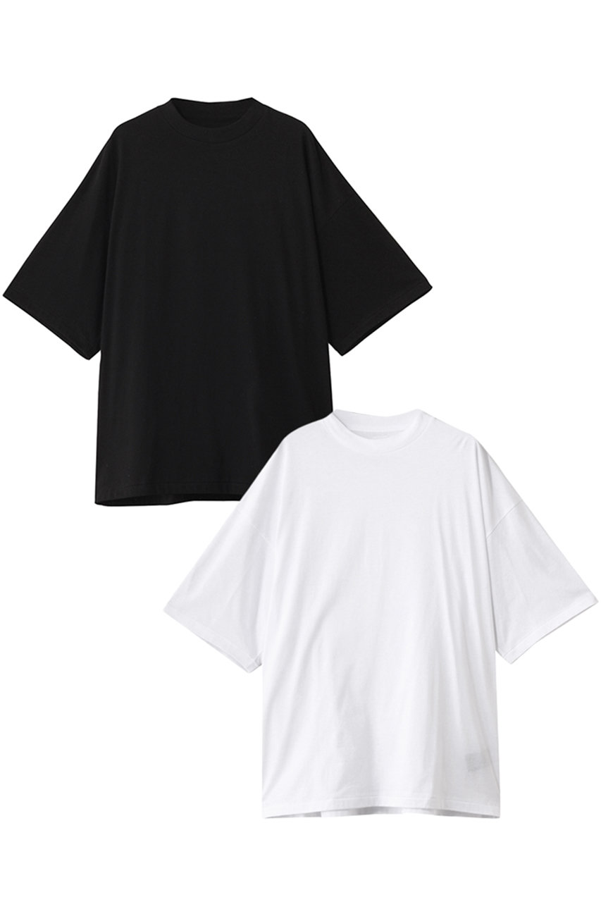 N.HOOLYWOOD 【MEN】【EXCHANGE SERVICE】2PACK Tシャツ (ブラック/ホワイト, 38) N.ハリウッド ELLE SHOP N.HOOLYWOOD 【MEN】【EXCHANGE SERVICE】2PACK Tシャツ (ブラック/ホワイト, 38) N.ハリウッド ELLE SHOP