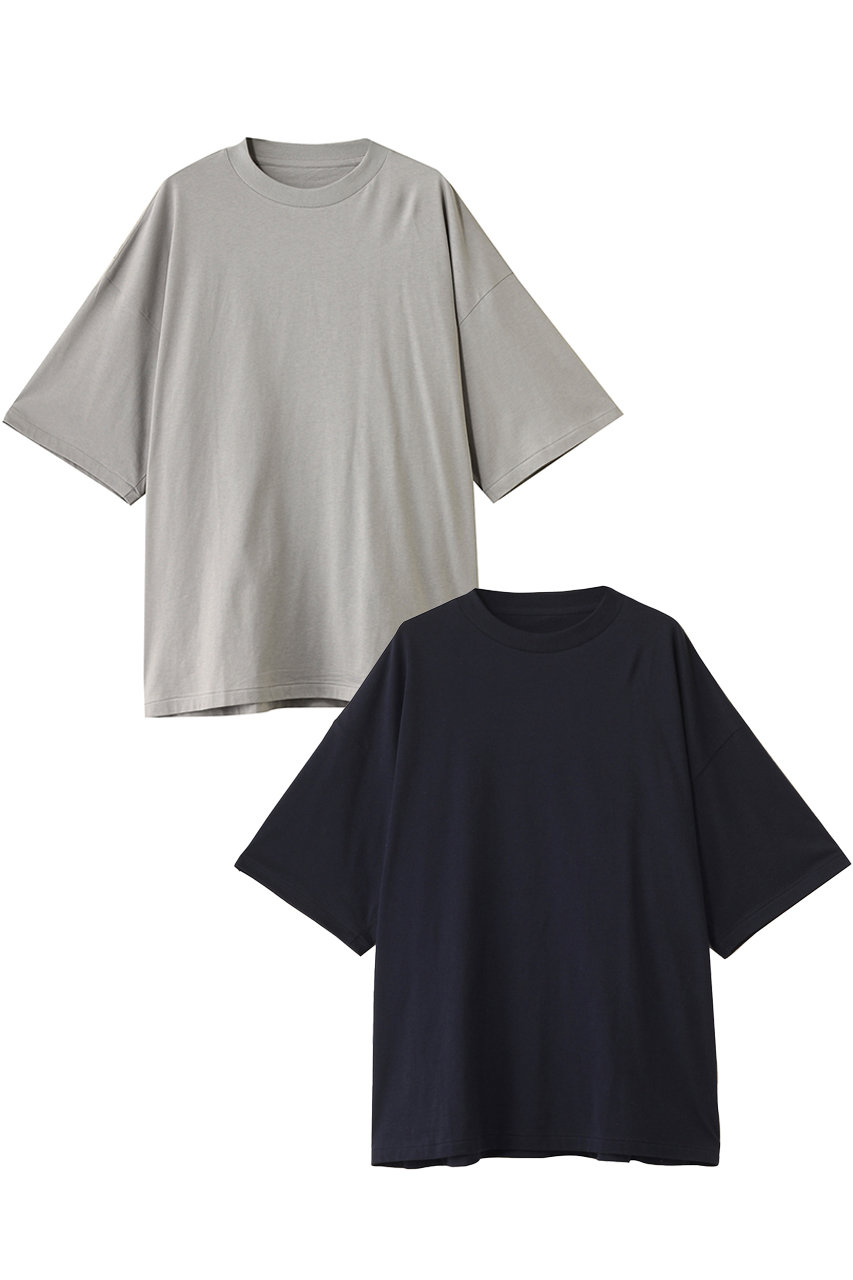 N.HOOLYWOOD 【MEN】【EXCHANGE SERVICE】2PACK Tシャツ (グレー/ネイビー, 38) N.ハリウッド ELLE SHOP N.HOOLYWOOD 【MEN】【EXCHANGE SERVICE】2PACK Tシャツ (グレー/ネイビー, 38) N.ハリウッド ELLE SHOP