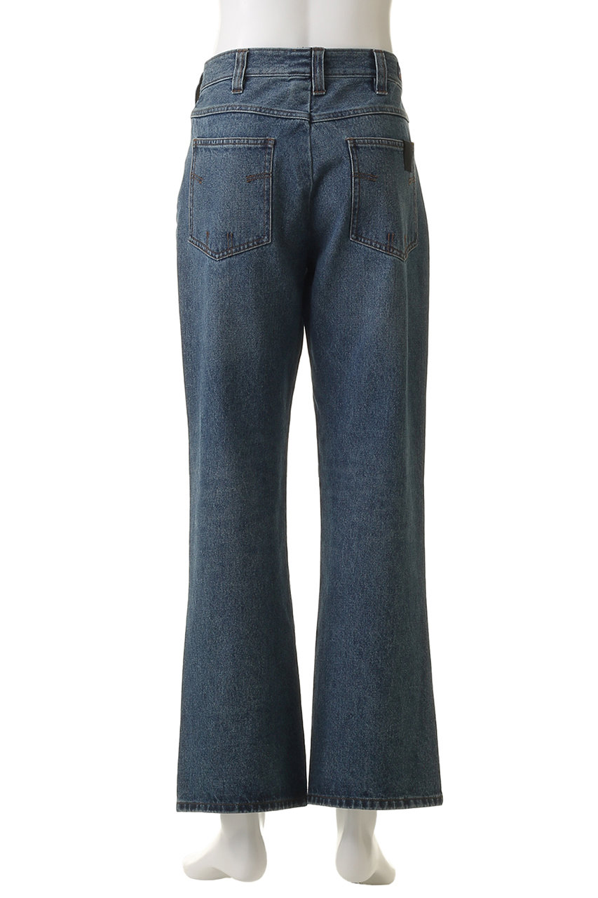 N.HOOLYWOOD COMPILE デニムパンツ　ブラック N.HOOLYWOOD - N.HOOLYWOOD COMPILE BELT PANTS / エヌ
