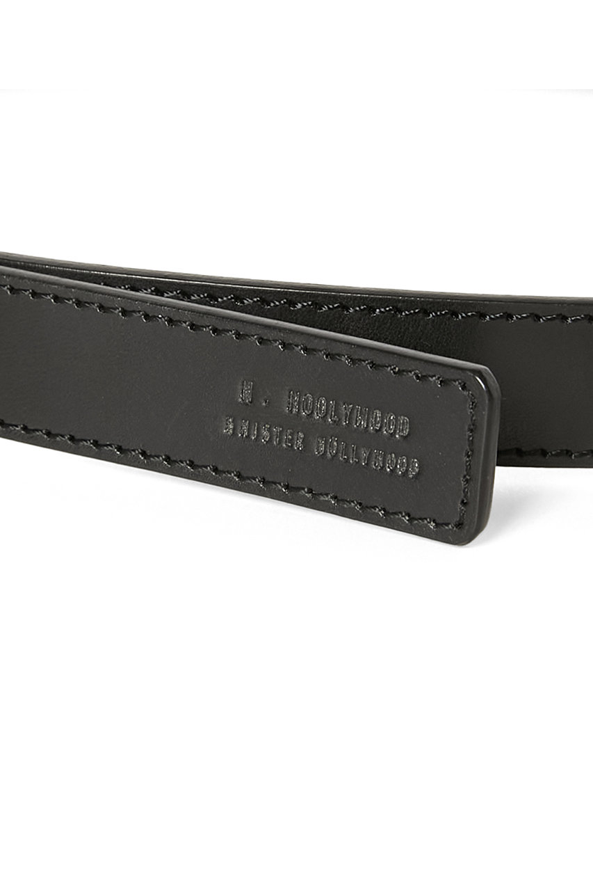 N.HOOLYWOOD(エヌ・ハリウッド) カウレザー ベルト 黒 N.HOOLYWOOD｜BELT | Rakuten Fashion(楽天ファッション／旧楽天