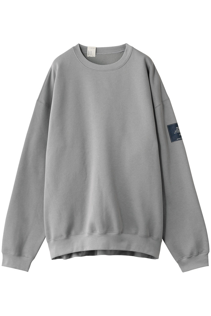 N.HOOLYWOOD 【MEN】【EXCHANGE SERVICE】クルーネック スウェットシャツ (グレー, 42) N.ハリウッド ELLE SHOP N.HOOLYWOOD 【MEN】【EXCHANGE SERVICE】クルーネック スウェットシャツ (グレー, 42) N.ハリウッド ELLE SHOP