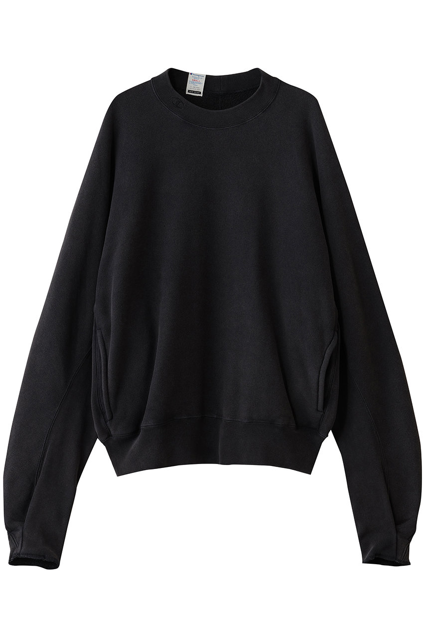 N.HOOLYWOOD 【MEN】クルーネック スウェットシャツ (チャコール, S) N.ハリウッド ELLE SHOP N.HOOLYWOOD 【MEN】クルーネック スウェットシャツ (チャコール, S) N.ハリウッド ELLE SHOP