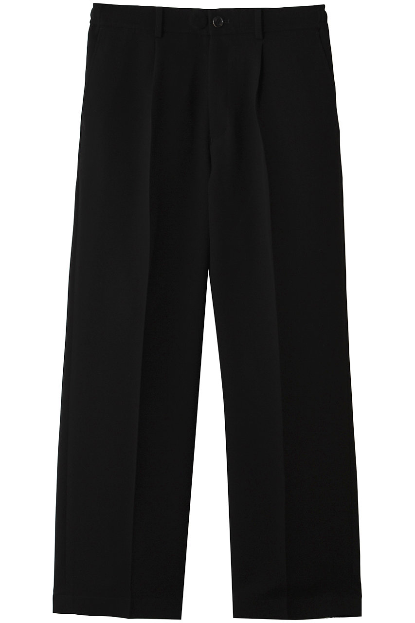 N.ハリウッド/N.HOOLYWOODの【MEN】ワイド テーパード イージー スラック(ブラック/PT06-095-2)