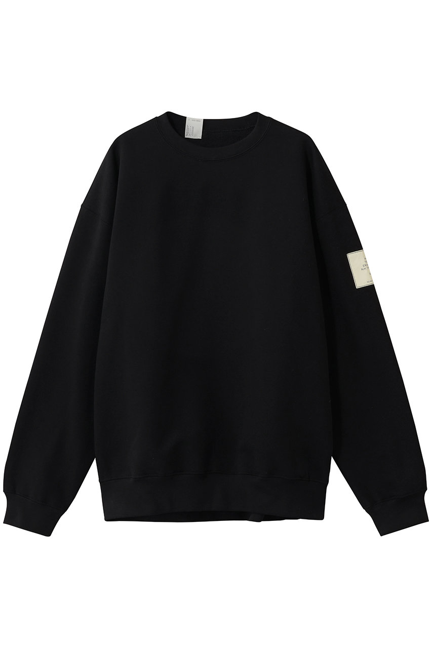 N.ハリウッド/N.HOOLYWOODの【MEN】【EXCANGE SERVICE】クルーネック スウェットシャツ(ブラック/9261-CS81)