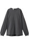 【MEN】【EXCANGE SERVICE】ロング スリーブ Tシャツ N.ハリウッド/N.HOOLYWOOD チャコール