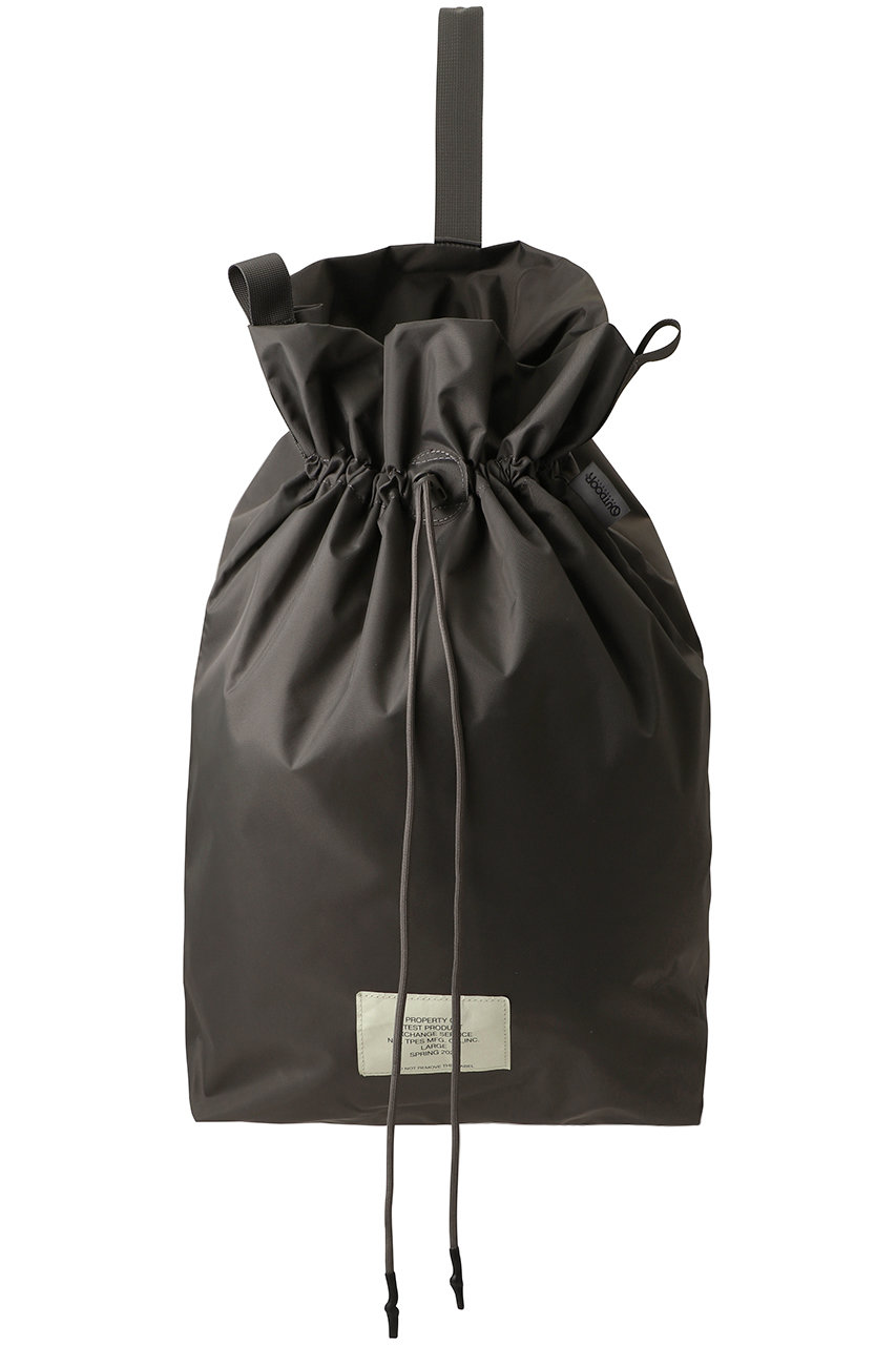 N.ハリウッド/N.HOOLYWOODの【MEN】【EXCANGE SERVICE×OUTDOOR PRODUCTS】 ドローストリング バッグ LARGE(チャコール/9261-AC02)