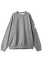 【MEN】【EXCANGE SERVICE】クルーネック スウェットシャツ N.ハリウッド/N.HOOLYWOOD トップグレー