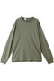 【MEN】【EXCANGE SERVICE】ロングスリーブ Tシャツ N.ハリウッド/N.HOOLYWOOD カーキ