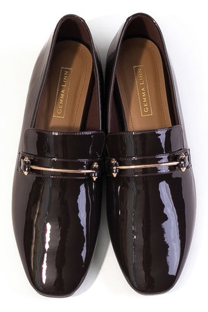 ダニエラ＆ジェマ/Daniella & GEMMAの【レイン対応】ラインモチーフローファー(130400/130403)