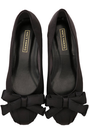 ダニエラ＆ジェマ/Daniella & GEMMAの【AKIKO KIZU×Daniella & GEMMA】 パファーリボンバレエシューズ(130400/130402)