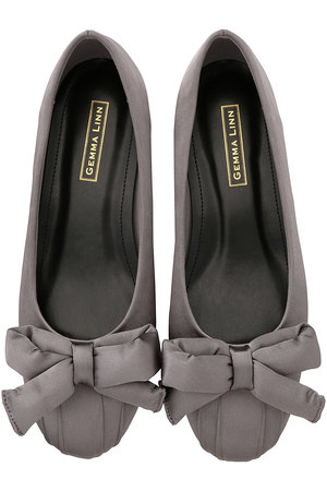 ダニエラ＆ジェマ/Daniella & GEMMAの【AKIKO KIZU×Daniella & GEMMA】 パファーリボンバレエシューズ(130400/130402)