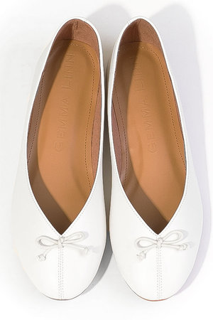 ダニエラ＆ジェマ/Daniella & GEMMAの甲浅ラウンドバレエシューズ(130400/130402)