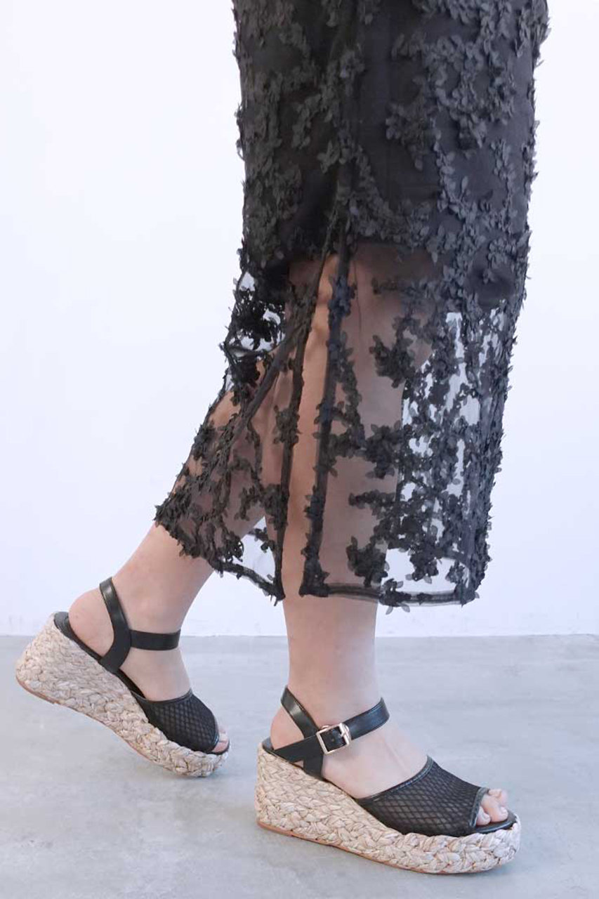 【23AW NEW】VERSACE / Medusa デニム エスパドリーユサンダル Versace Medusa Platform High-Heeled サンダル (サンダル