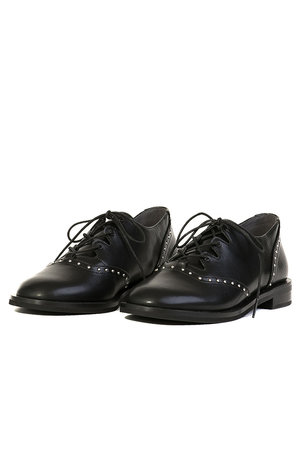 【レイン対応】マイクロスタッズレースアップシューズ