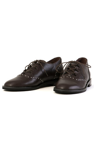 【レイン対応】マイクロスタッズレースアップシューズ