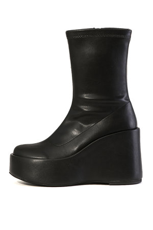 ダニエラ＆ジェマ/Daniella & GEMMAの【レイン対応】ウエッジボリュームソールブーツ(130300/130301)