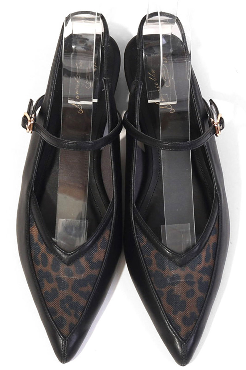 ダニエラ＆ジェマ/Daniella & GEMMAの【予約販売】ポインテッドスリングバックパンプス(レオパード柄/DA26262)